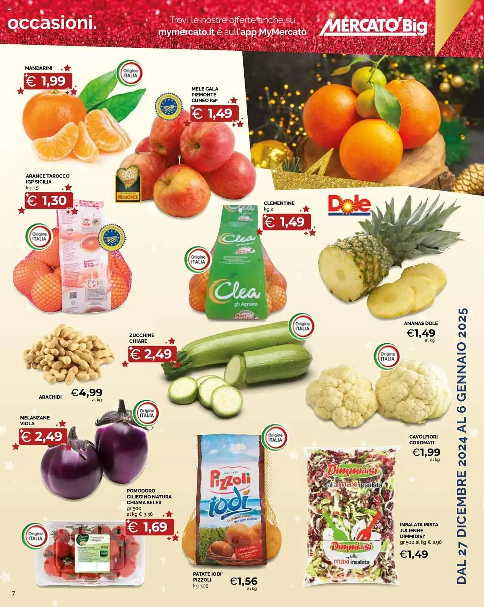 Volantino Mercatò Big da 27 dicembre a 6 gennaio di 2025 - Pagina del volantino 7