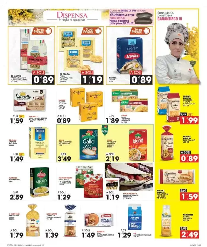 Offerte valide dal 4 al 16 marzo 2025 da 4 marzo a 16 marzo di 2025 - Pagina del volantino 13
