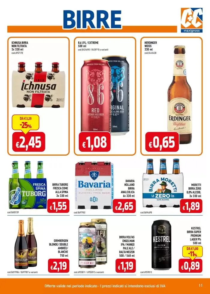 Promozioni, offerte per il tuo business da 24 marzo a 6 aprile di 2025 - Pagina del volantino 11