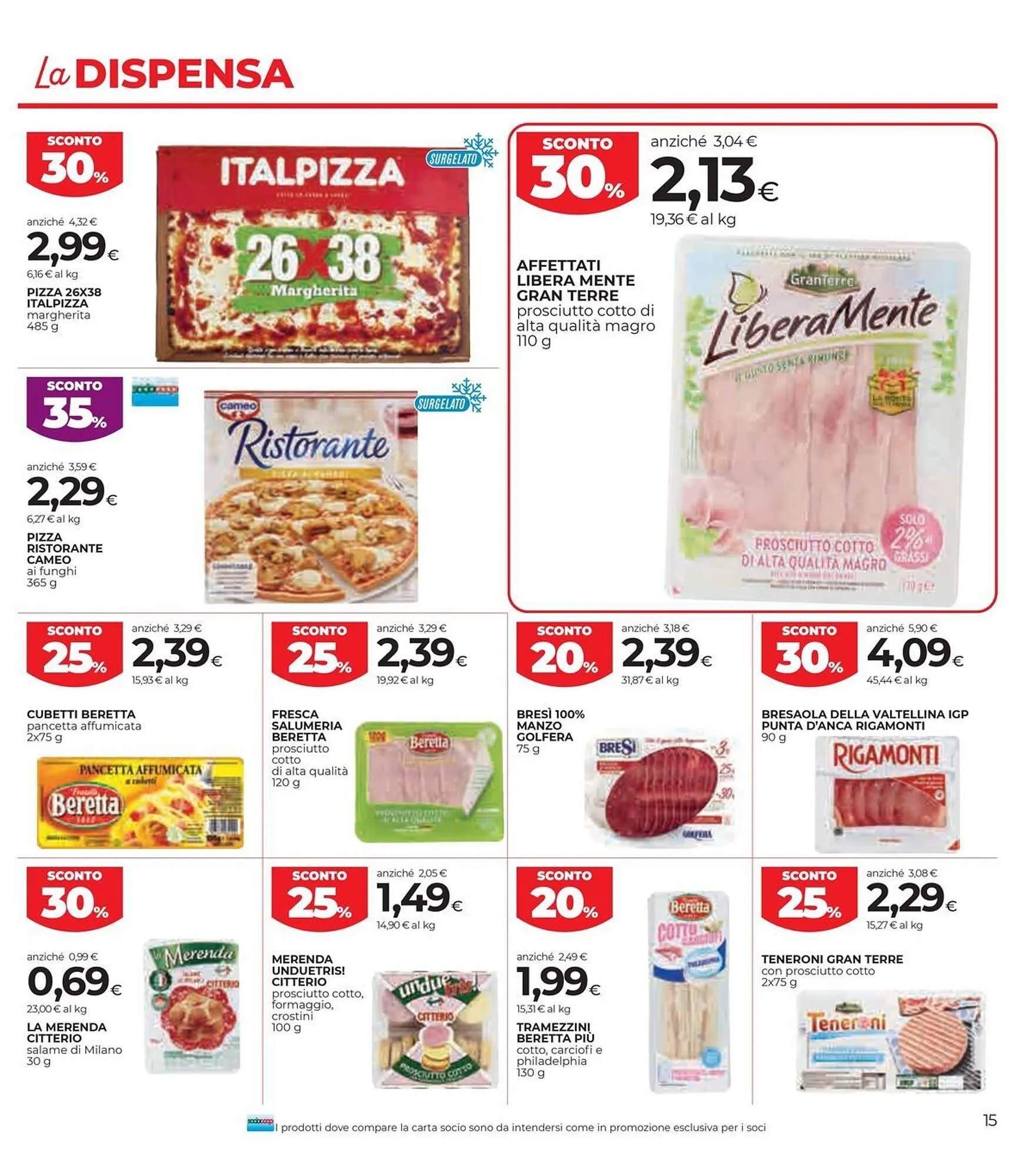 Volantino Coop da 15 gennaio a 28 gennaio di 2026 - Pagina del volantino 15