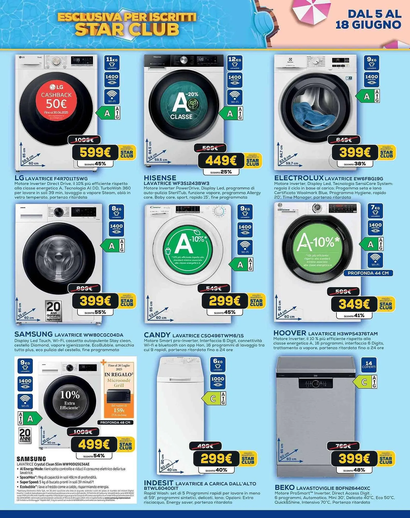 Volantino Euronics da 5 giugno a 18 giugno di 2025 - Pagina del volantino 18