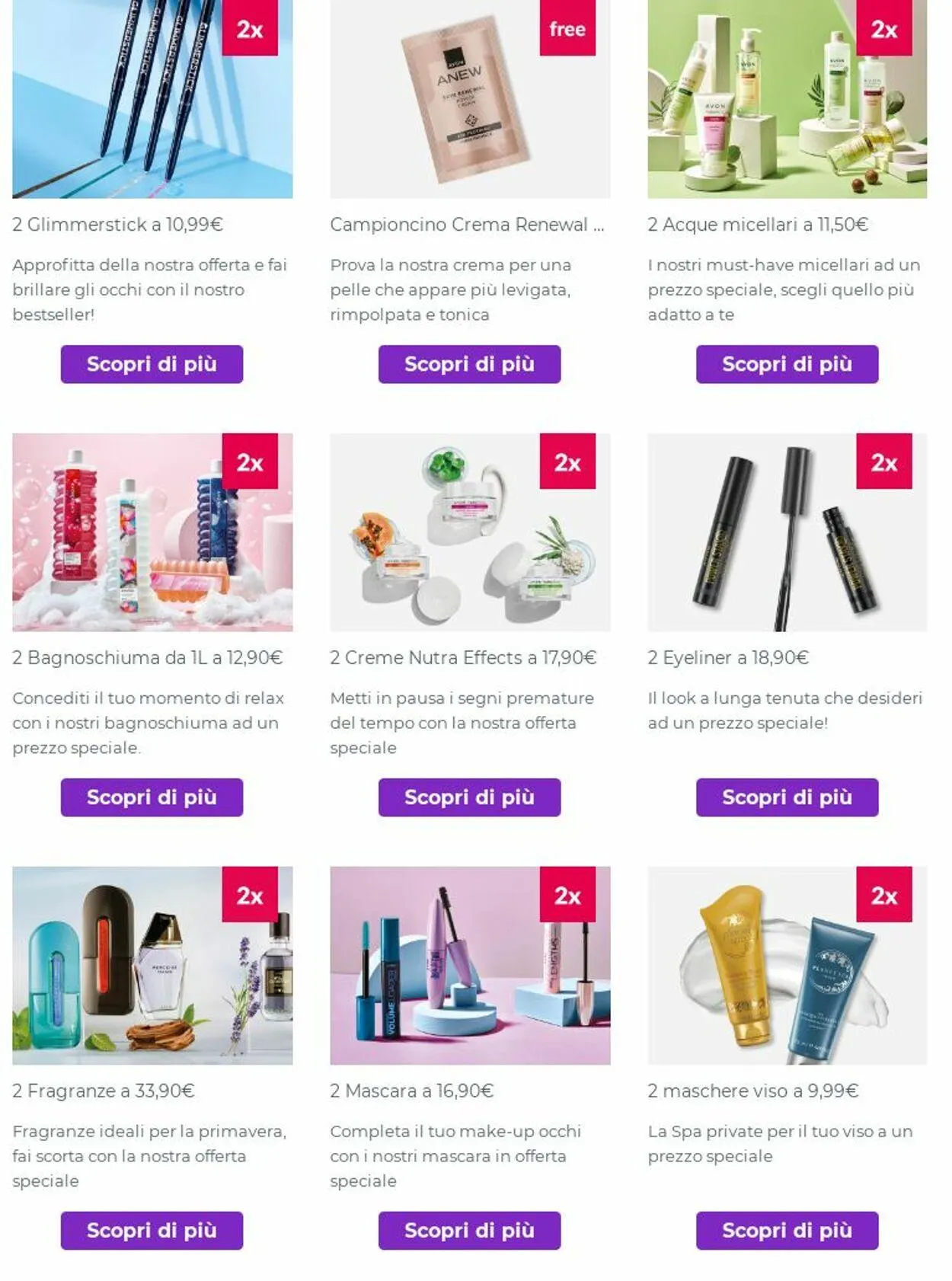 Avon Volantino attuale da 27 maggio a 2 giugno di 2024 - Pagina del volantino 1