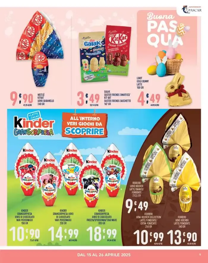 Buona Pasqua da 15 aprile a 26 aprile di 2025 - Pagina del volantino 5
