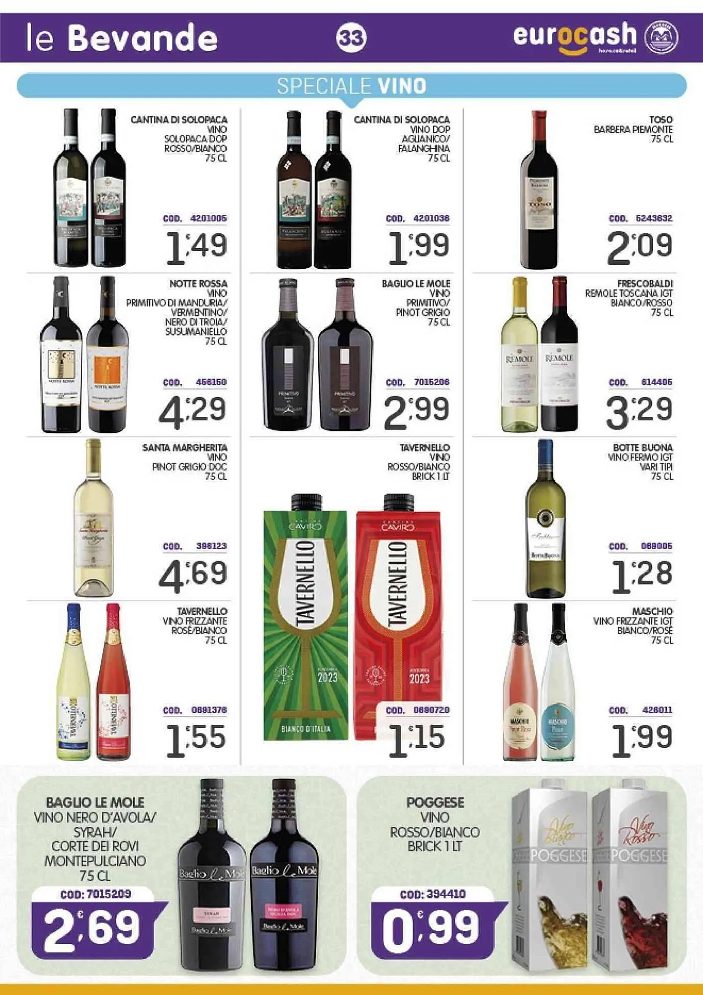 Volantino Eurocash da 12 maggio a 1 giugno di 2025 - Pagina del volantino 33