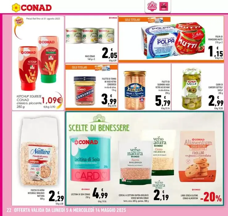 Conad apre a Lizzano! da 5 maggio a 14 maggio di 2025 - Pagina del volantino 22