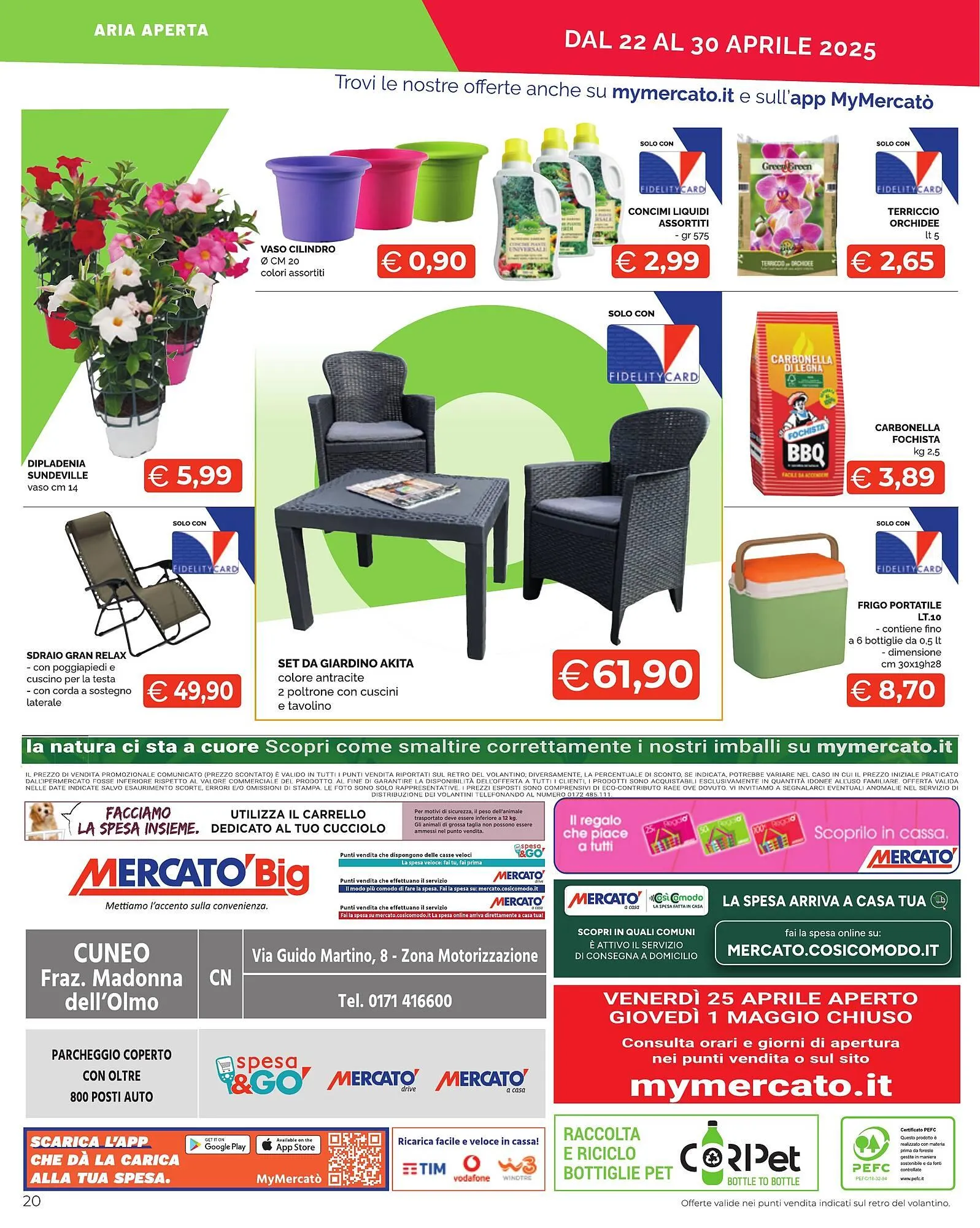 Volantino Mercatò Big da 22 aprile a 30 aprile di 2025 - Pagina del volantino 20