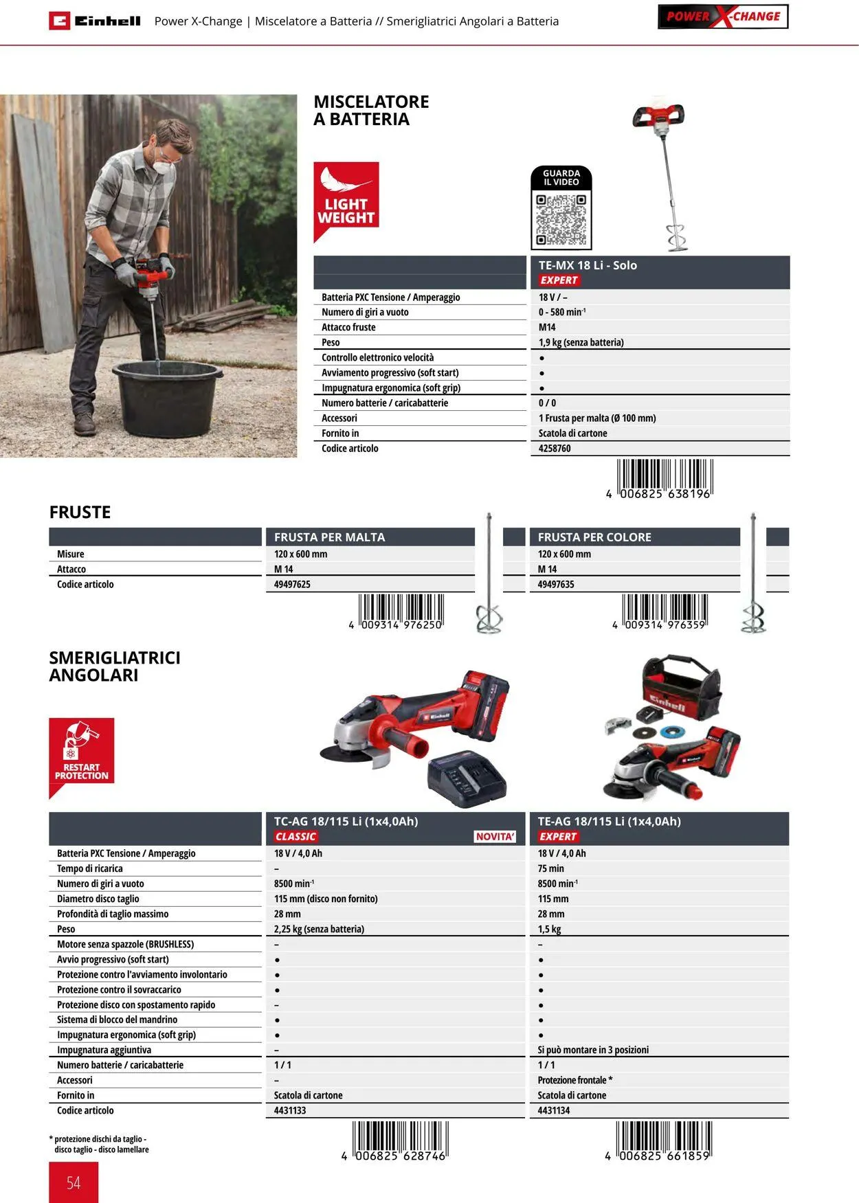 Einhell da 17 giugno a 17 dicembre di 2025 - Pagina del volantino 54