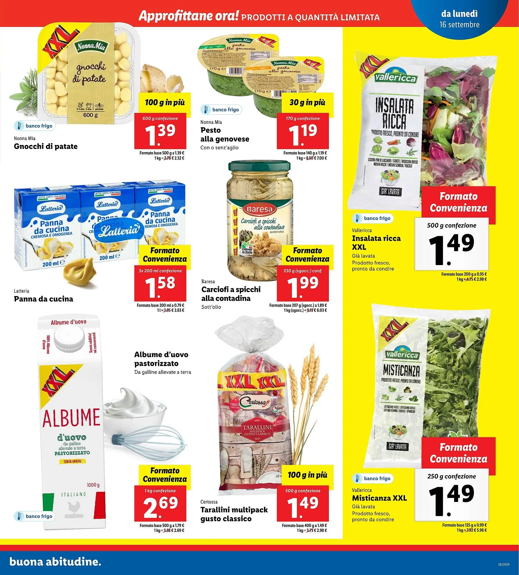 Volantino Lidl da 16 settembre a 22 settembre di 2024 - Pagina del volantino 3