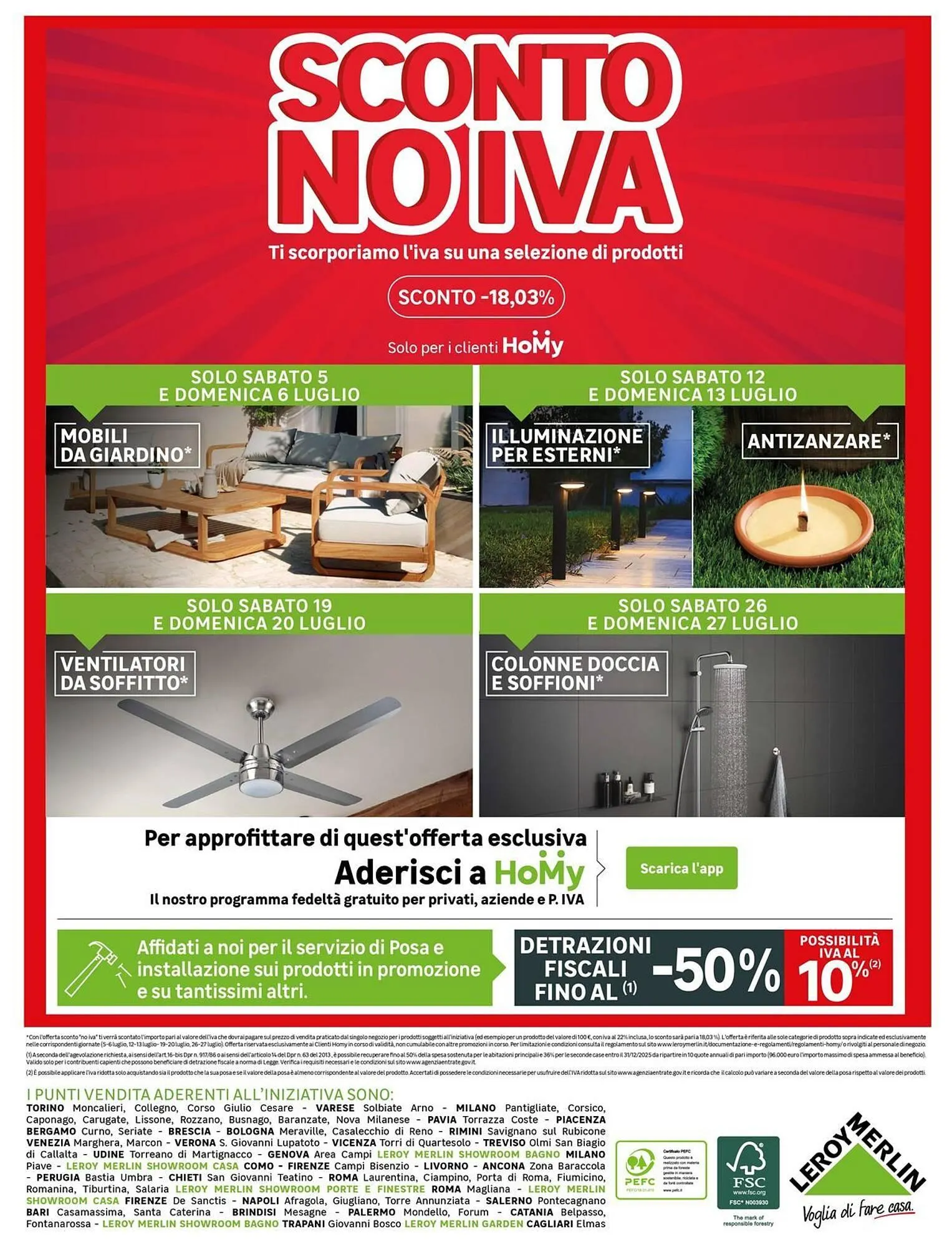Volantino Leroy Merlin da 1 luglio a 27 luglio di 2025 - Pagina del volantino 16