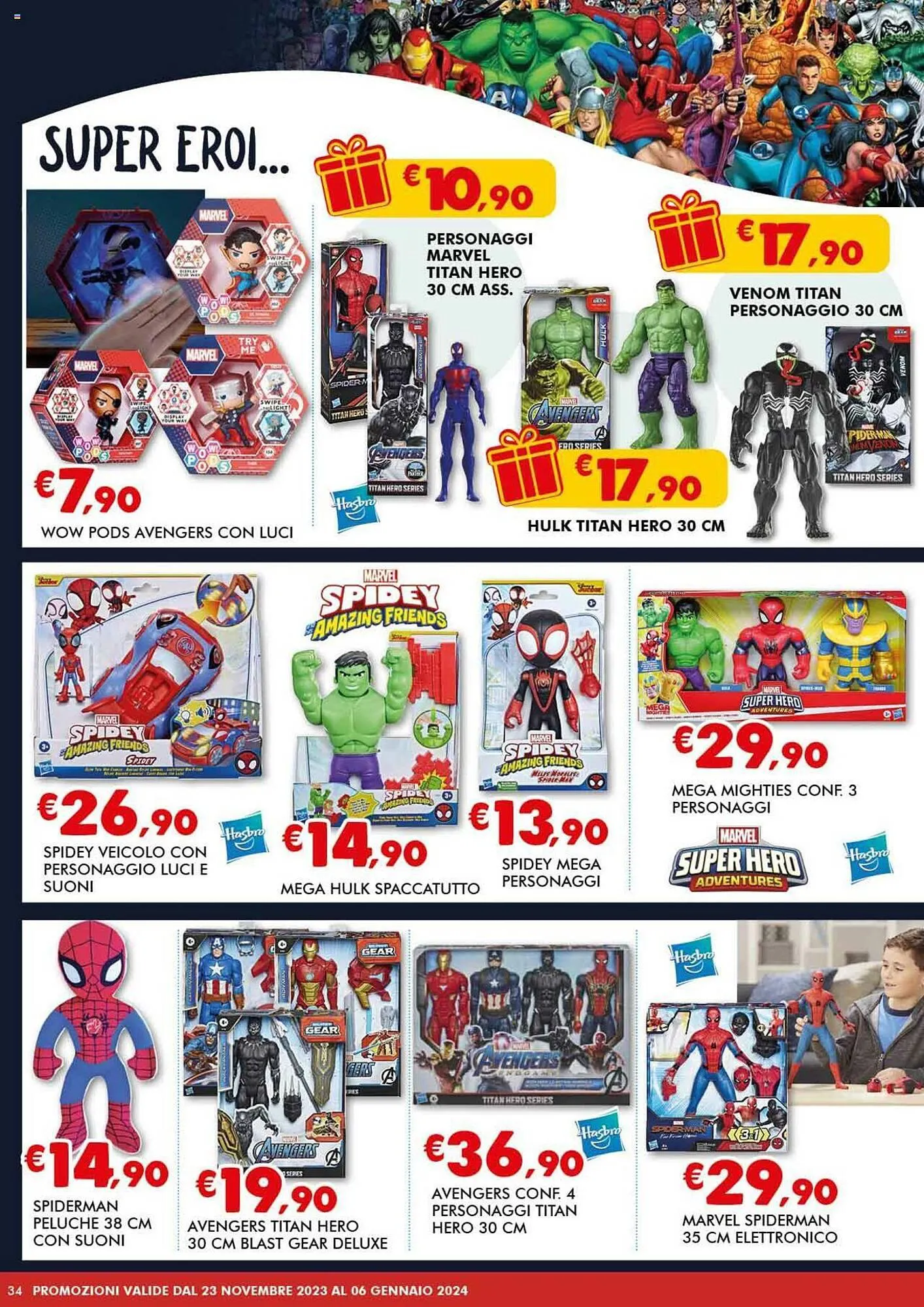 Volantino Europlanet Casa da 23 novembre a 6 gennaio di 2024 - Pagina del volantino 34