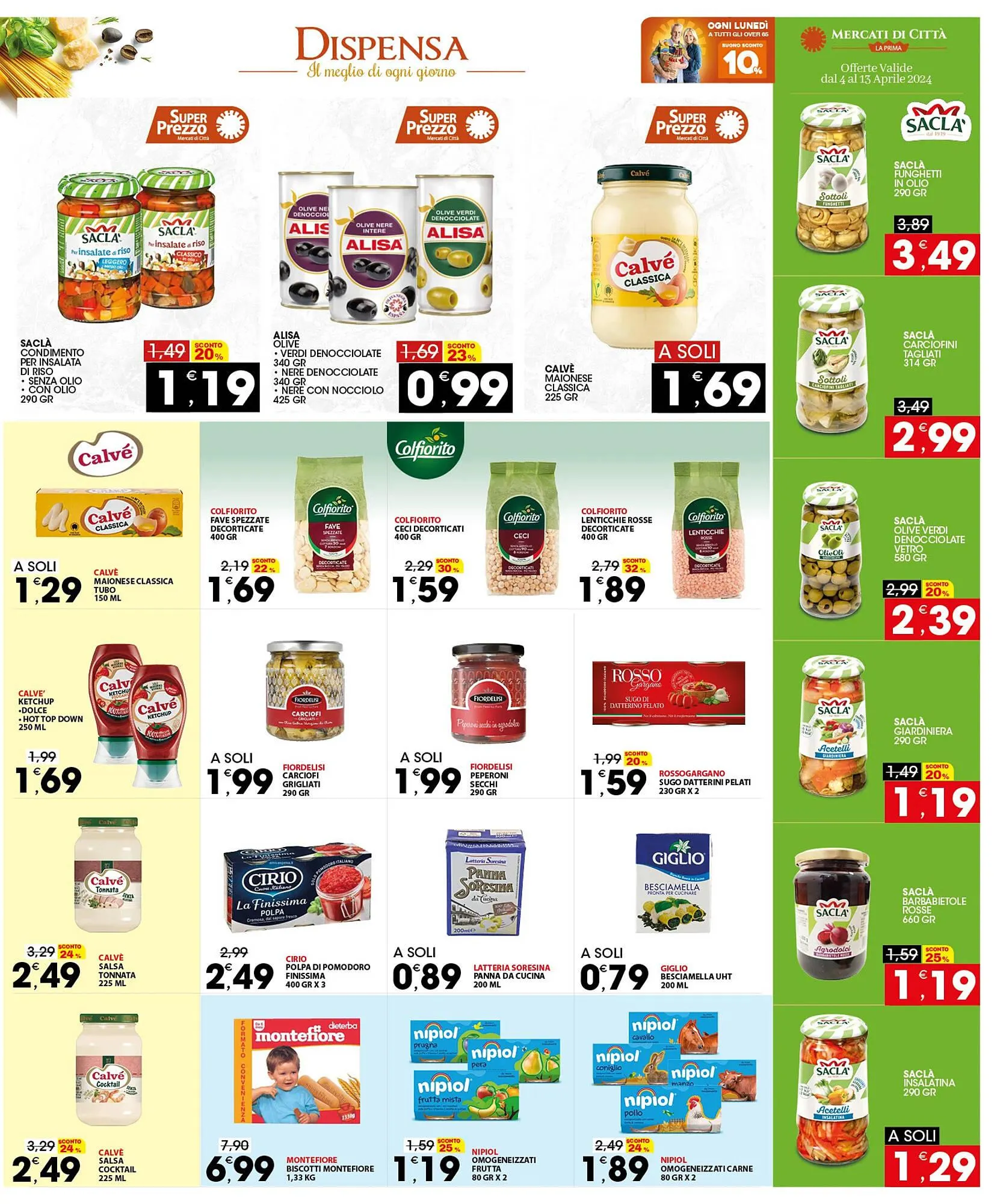 Volantino Mercati di Città La Prima da 4 aprile a 13 aprile di 2024 - Pagina del volantino 15