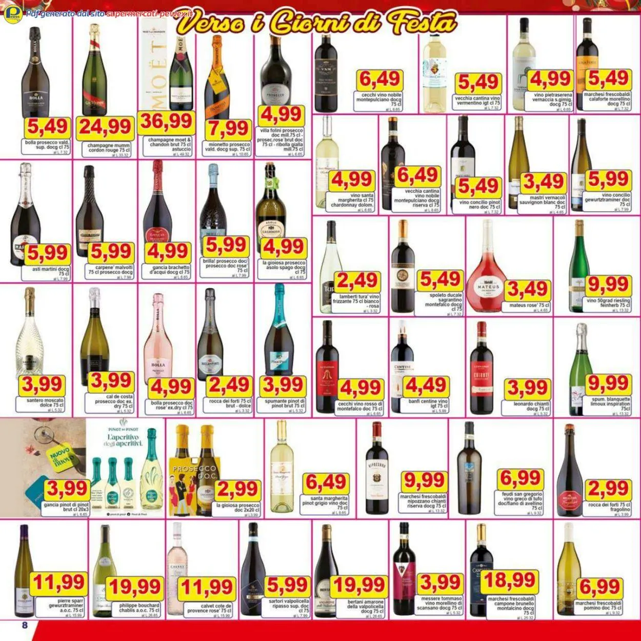 Pewex Volantino attuale da 12 gennaio a 26 gennaio di 2026 - Pagina del volantino 8