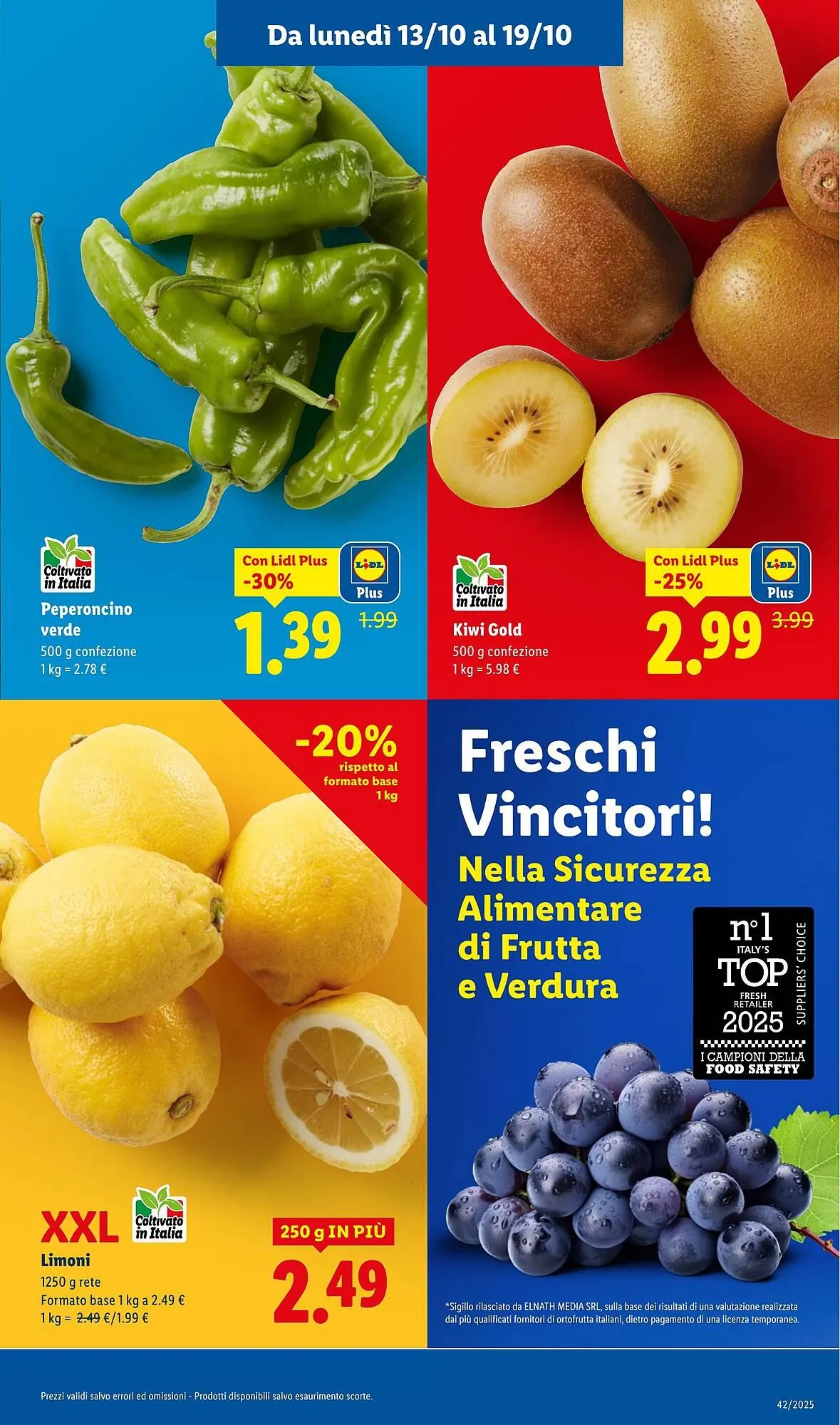 Volantino Lidl da 13 ottobre a 19 ottobre di 2025 - Pagina del volantino 3