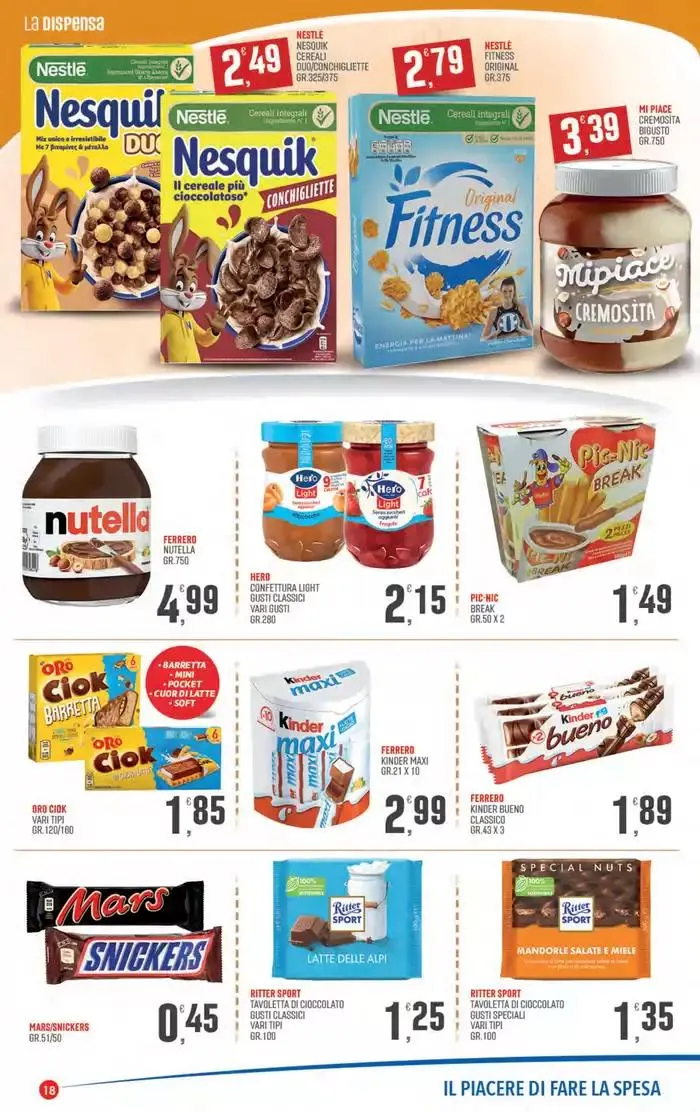 Aspettando la Pasqua da 25 marzo a 5 aprile di 2025 - Pagina del volantino 18
