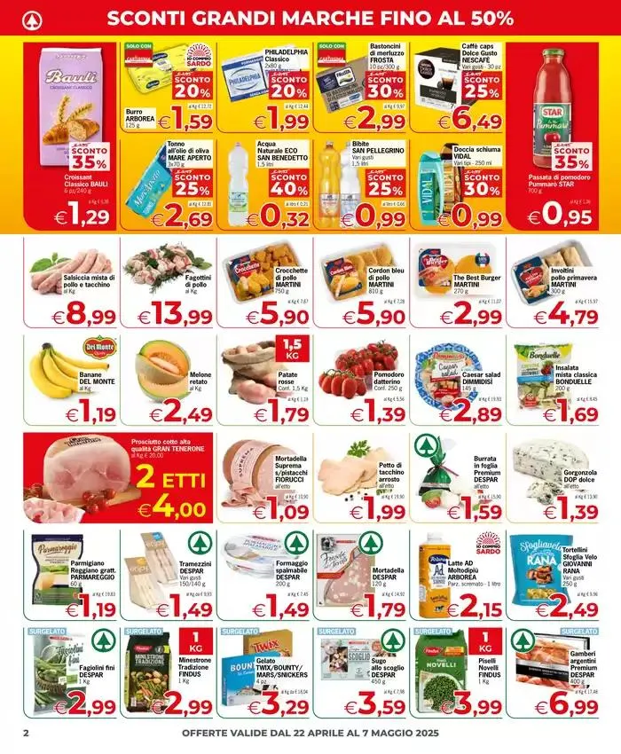 Fino al 50% da 22 aprile a 7 maggio di 2025 - Pagina del volantino 2