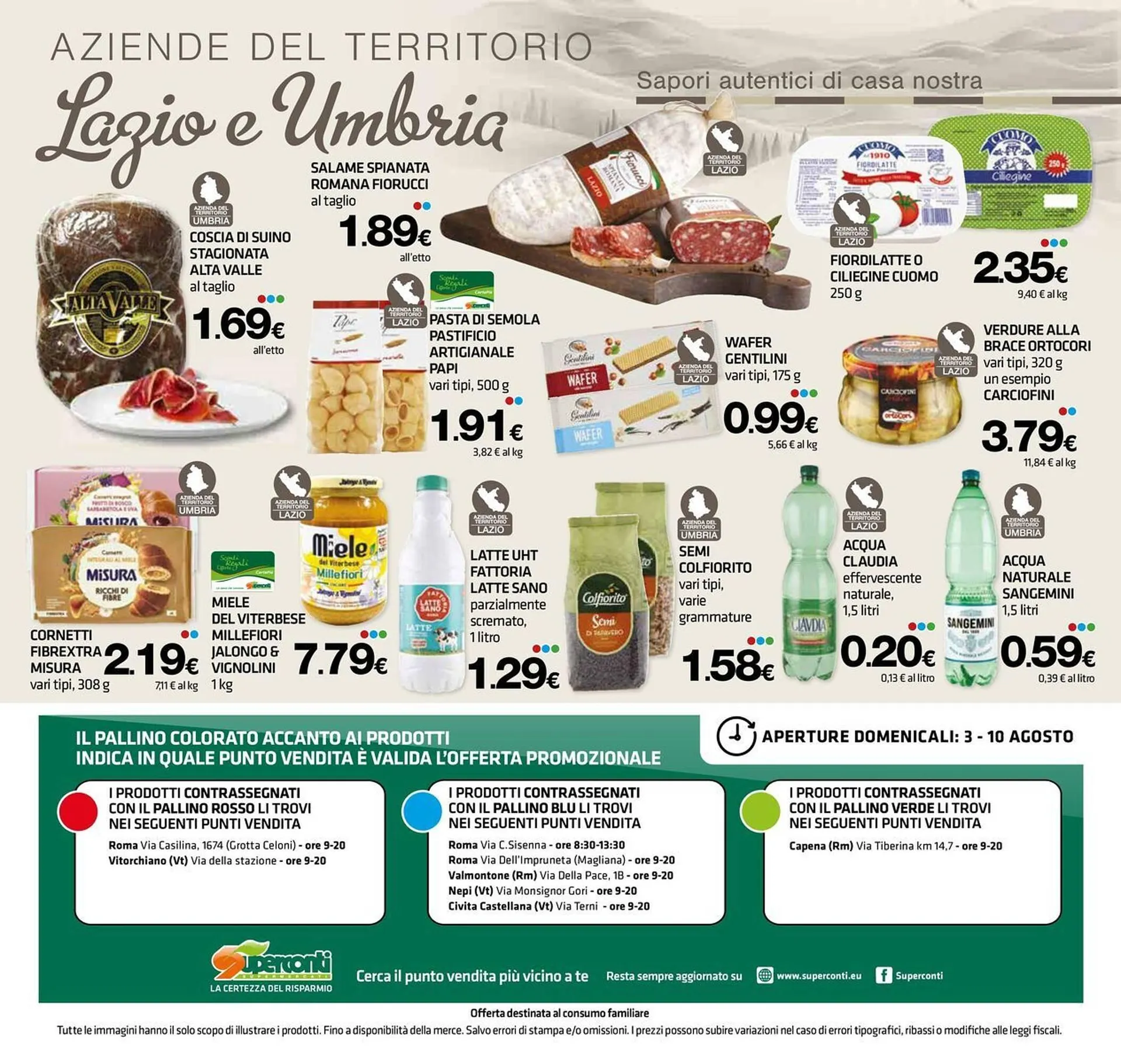Volantino Superconti da 31 luglio a 14 agosto di 2025 - Pagina del volantino 21