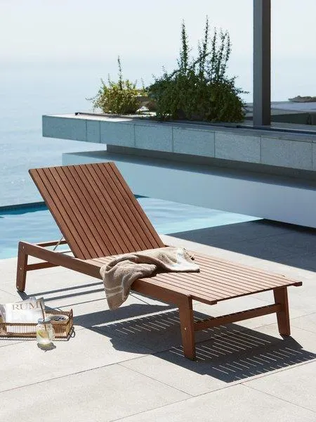 Lettino KIVIK P72xL190 cm legno duro