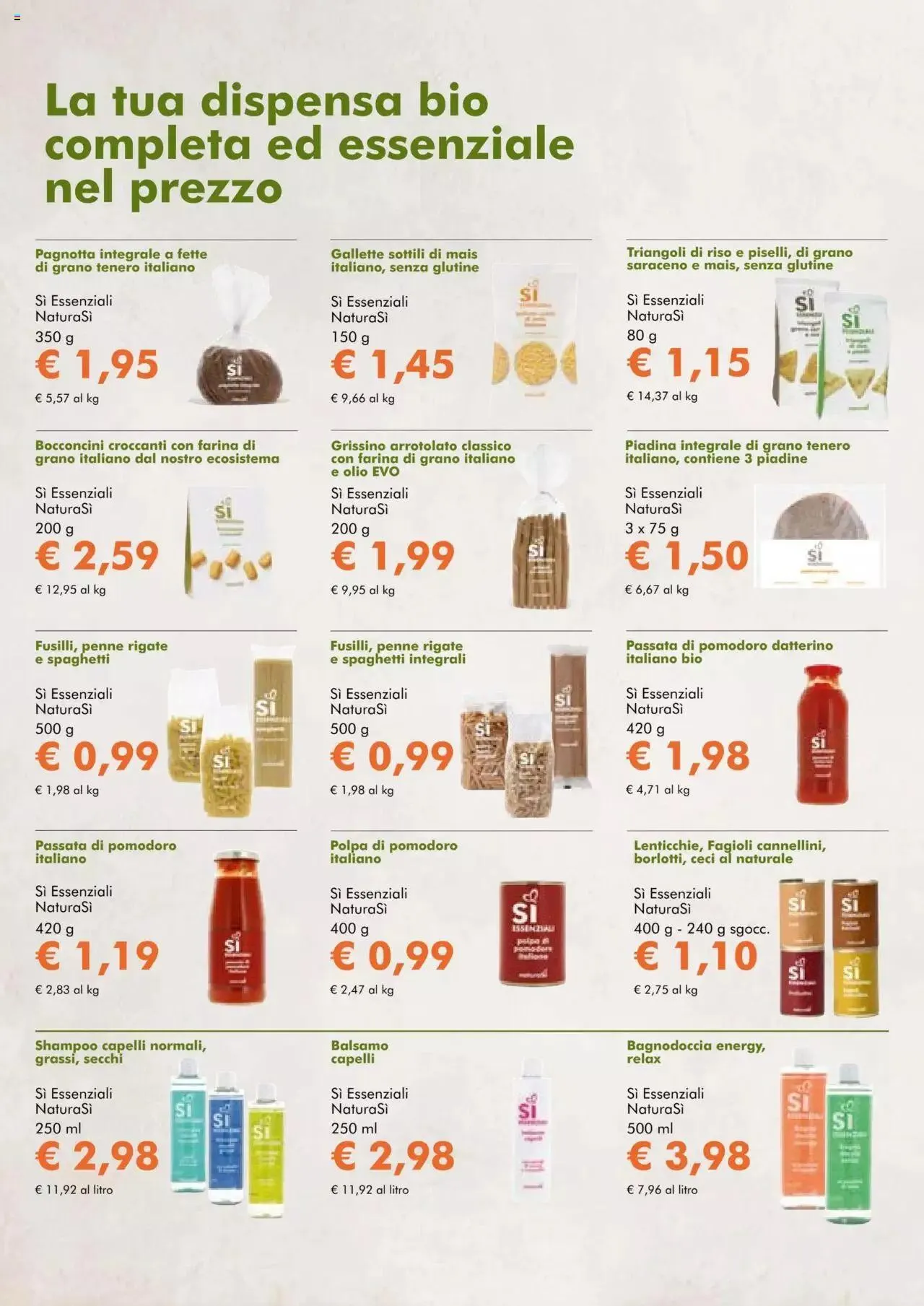 Volantino Natura Sì da 28 febbraio a 2 aprile di 2024 - Pagina del volantino 3