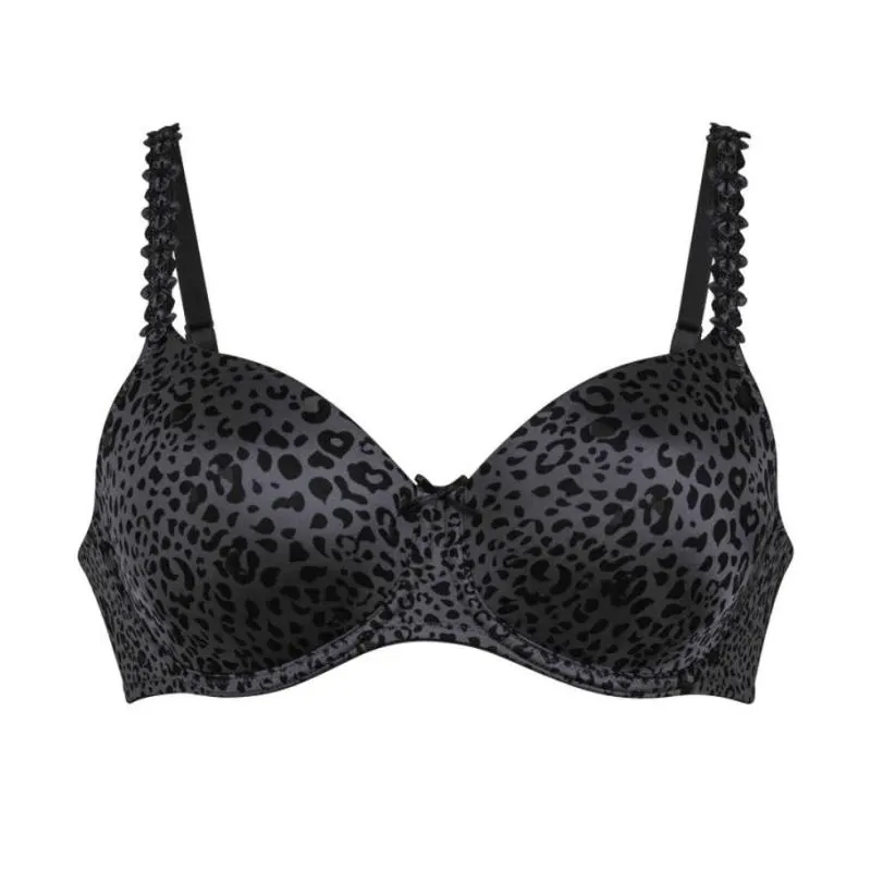ANI5258.408 - Reggiseno con coppe soft lisce e ferretto Joy - antracite