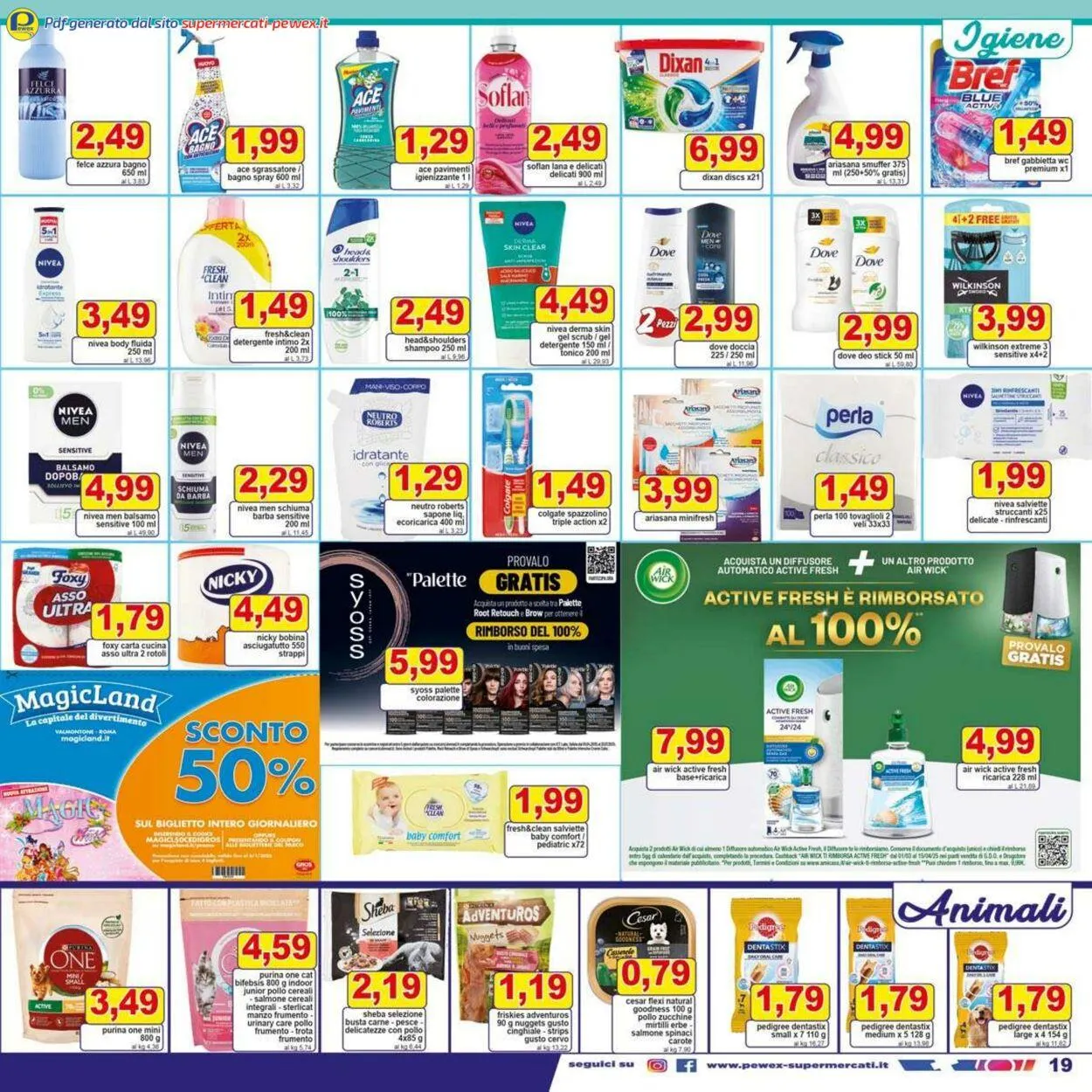 Pewex Volantino attuale da 29 aprile a 13 maggio di 2025 - Pagina del volantino 19