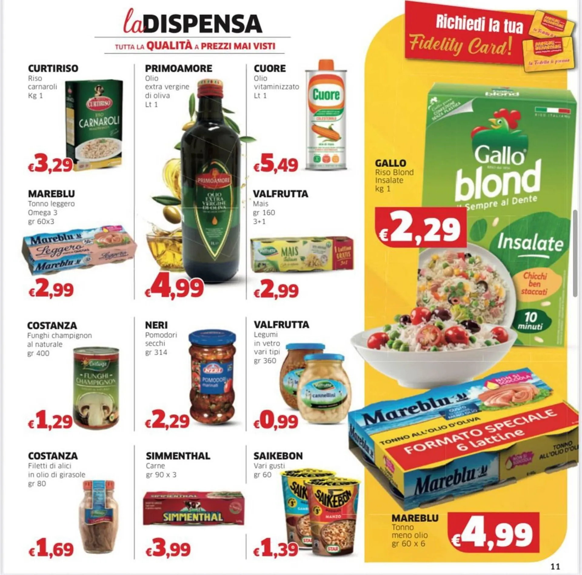 Volantino Mercati Alimentari da 3 luglio a 16 luglio di 2025 - Pagina del volantino 11