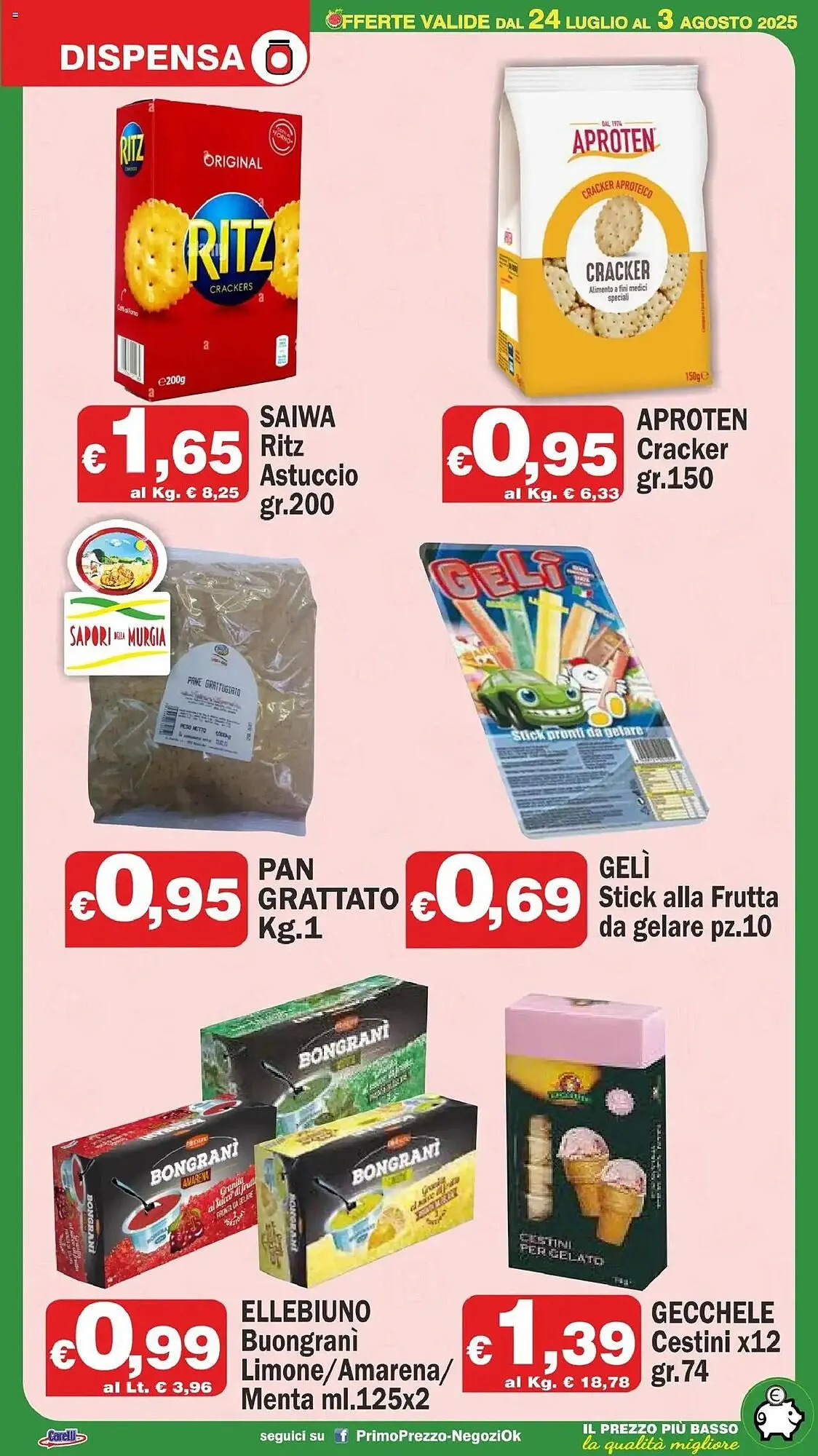 Volantino Primo Prezzo da 24 luglio a 3 agosto di 2025 - Pagina del volantino 13