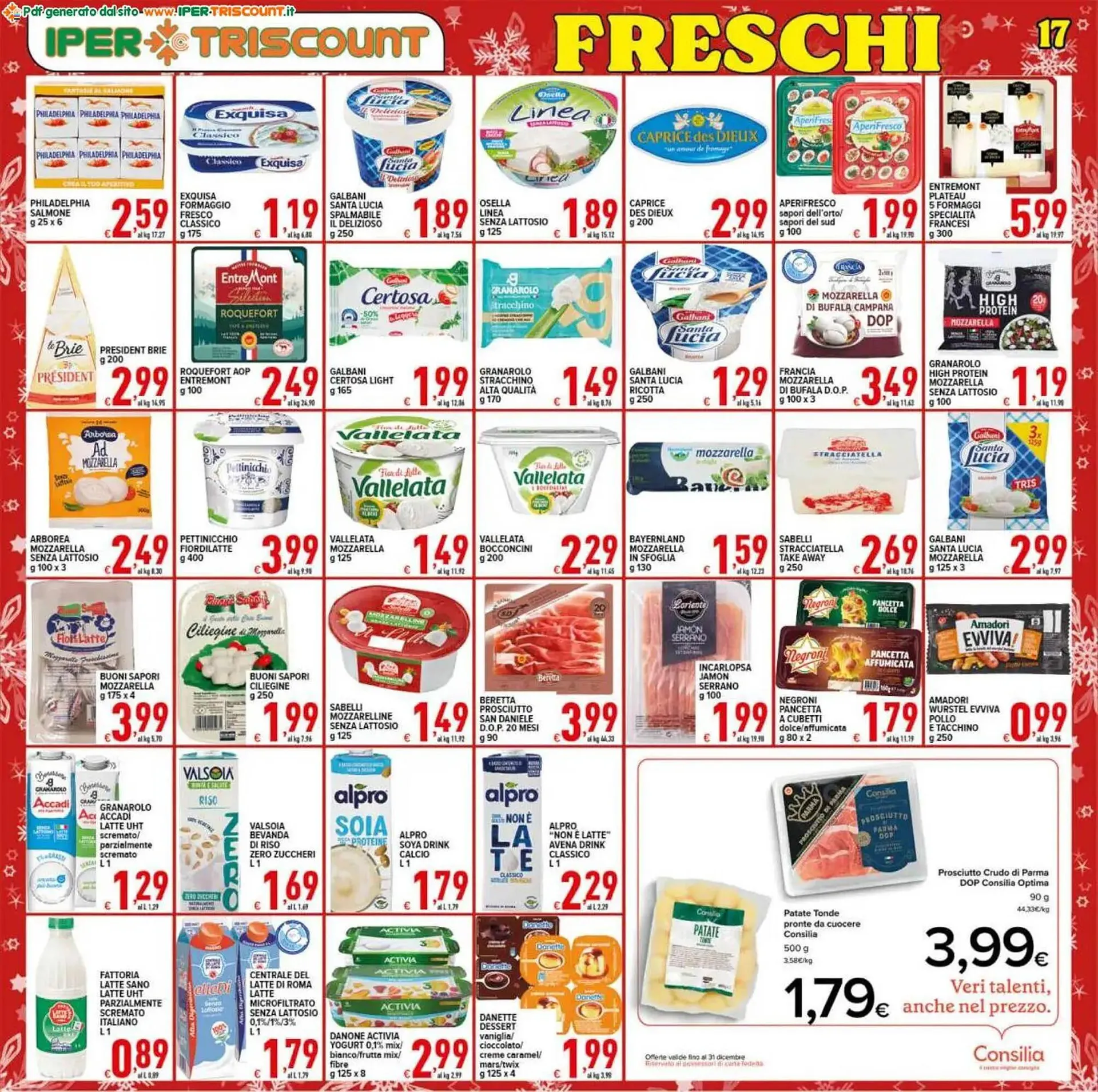 Volantino Iper Triscount da 16 dicembre a 24 dicembre di 2025 - Pagina del volantino 17