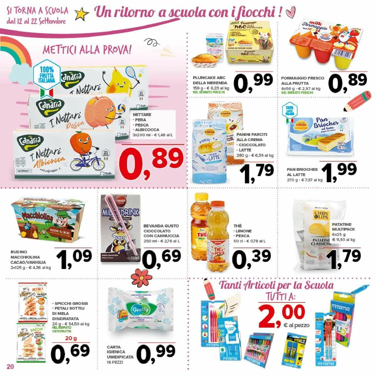 Todis Volantino attuale da 2 ottobre a 16 ottobre di 2024 - Pagina del volantino 20