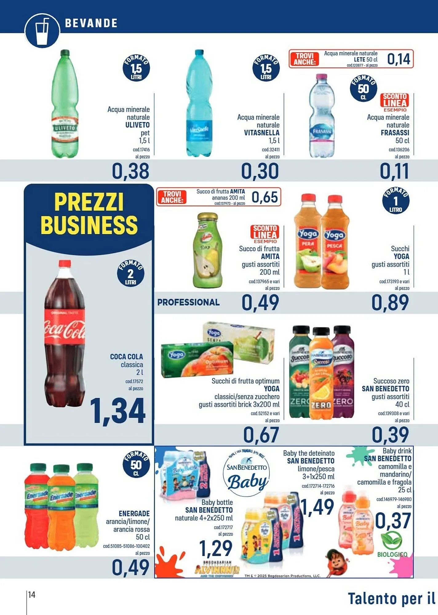 Volantino Talento Professional Store da 16 febbraio a 1 marzo di 2026 - Pagina del volantino 14