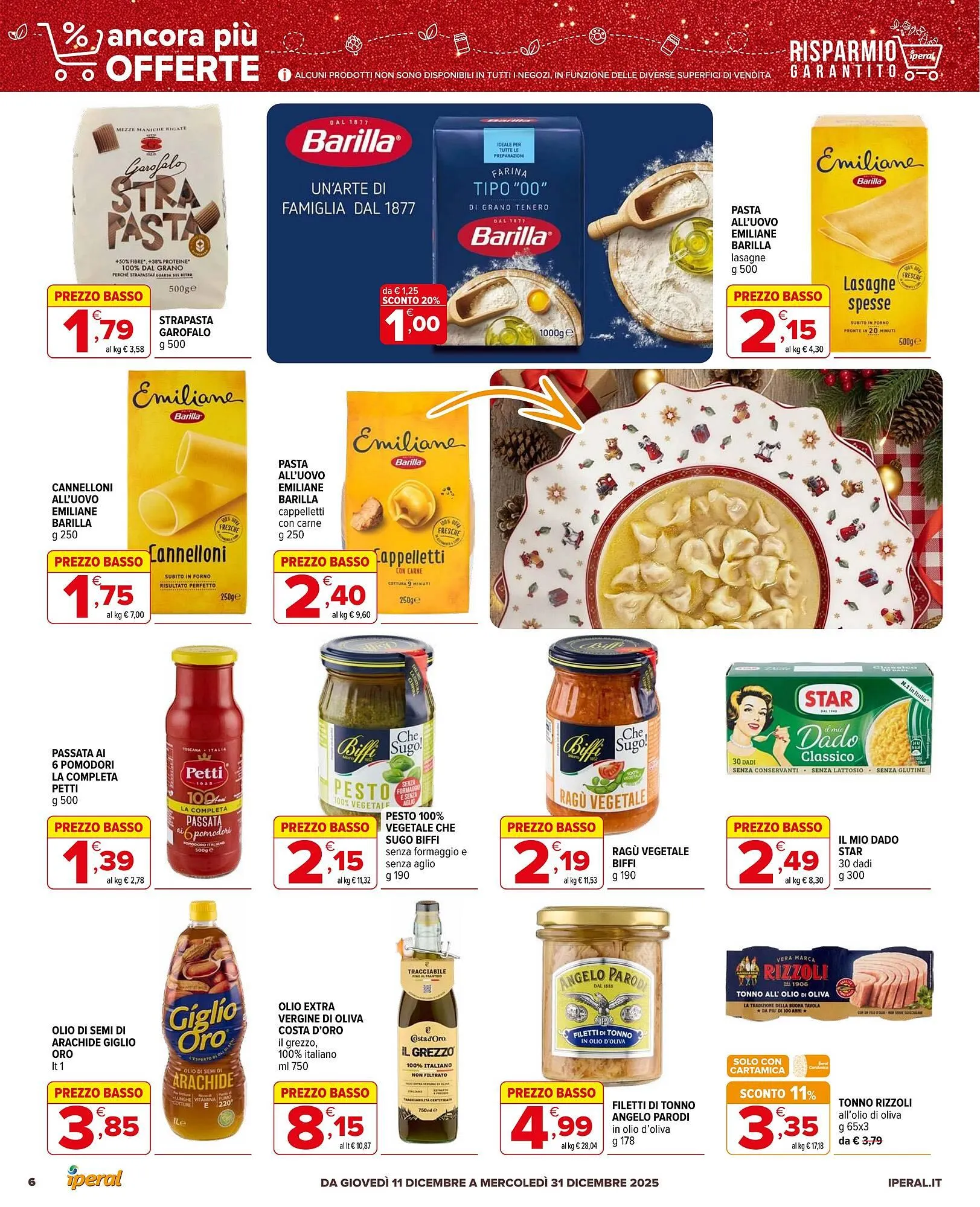 Volantino Iperal da 11 dicembre a 31 dicembre di 2025 - Pagina del volantino 6