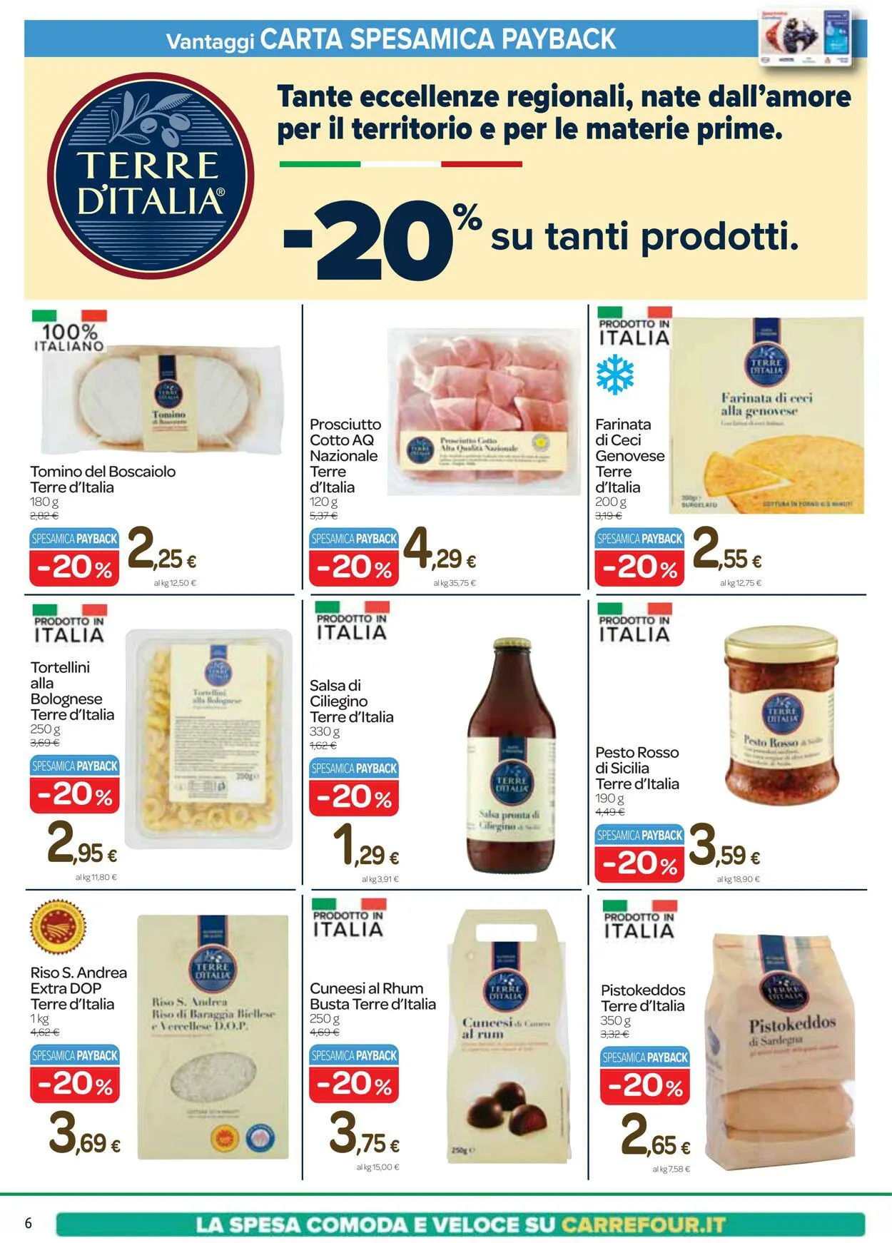 Carrefour Volantino attuale da 5 ottobre a 17 ottobre di 2023 - Pagina del volantino 6