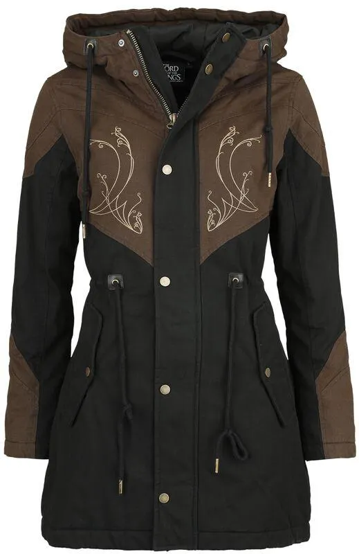 Elven Warriors | Giacca invernale | nero/marrone | Il Signore Degli Anelli