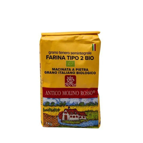 Farina di Grano Tenero Semintegrale Antico Molino Rosso 1000 G