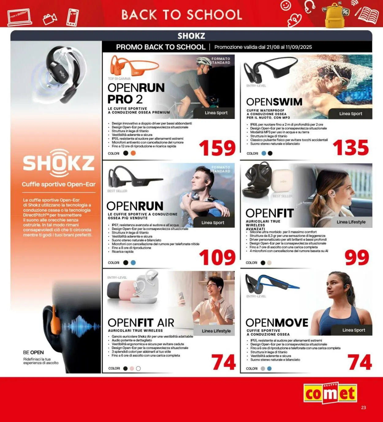 Comet Volantino attuale da 22 agosto a 11 settembre di 2025 - Pagina del volantino 23