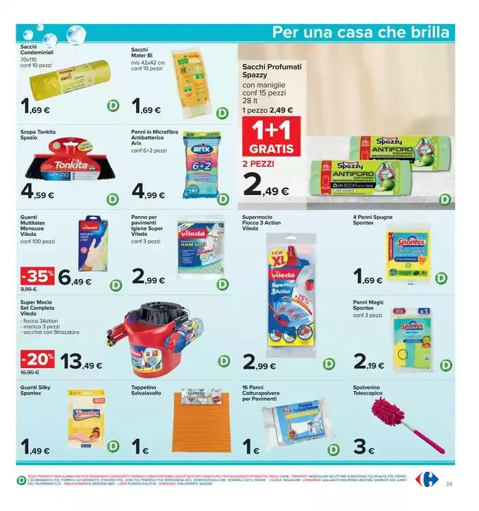 1+1 gratis da 3 gennaio a 15 gennaio di 2025 - Pagina del volantino 25