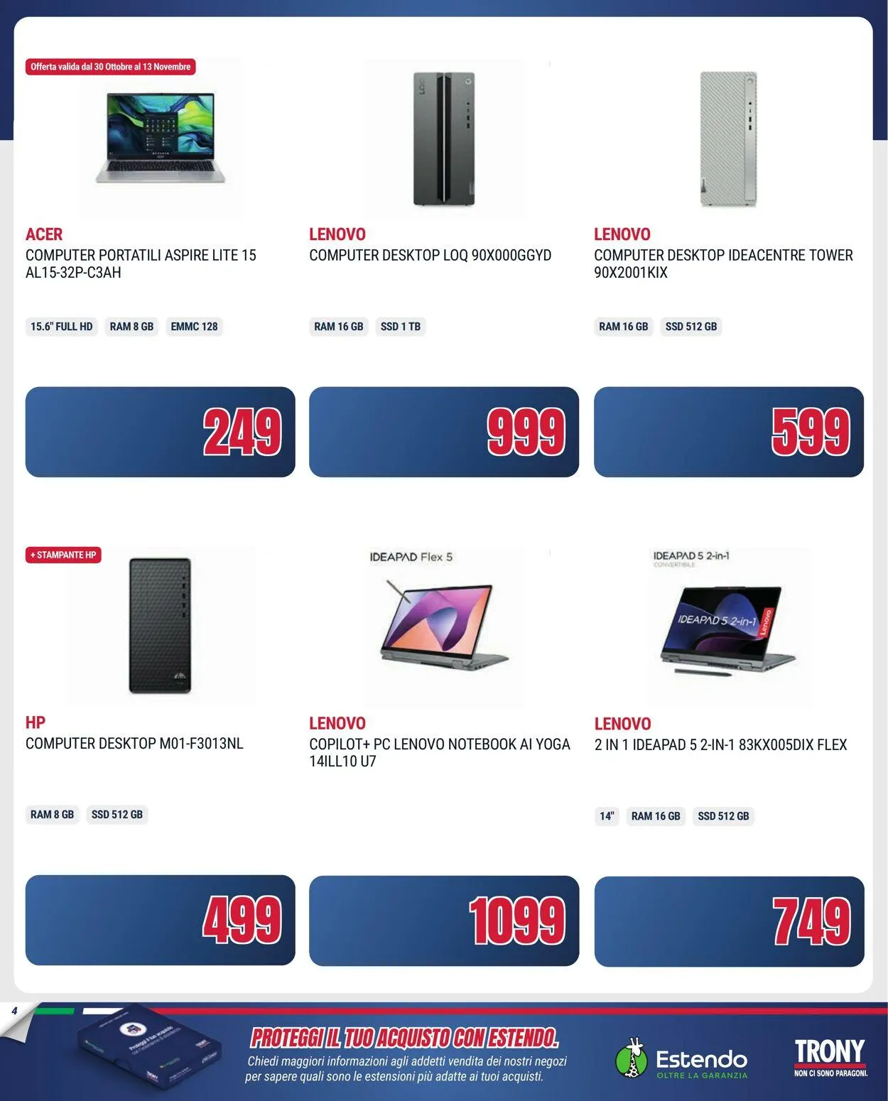 Trony Volantino attuale da 30 ottobre a 24 novembre di 2025 - Pagina del volantino 37