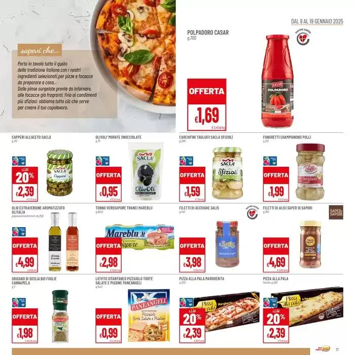 Sottocosto da 9 gennaio a 19 gennaio di 2025 - Pagina del volantino 17