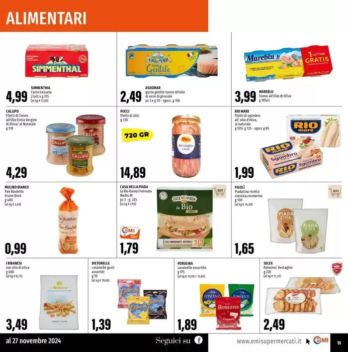 OFFERTISSIME da 14 novembre a 27 novembre di 2024 - Pagina del volantino 11
