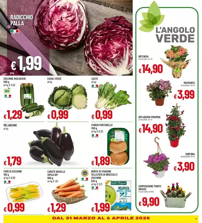 GALASSIA BUONO SPESA 20% + GRANDI MARCHE SC.FINO 50% da 26 marzo a 6 aprile di 2025 - Pagina del volantino 11