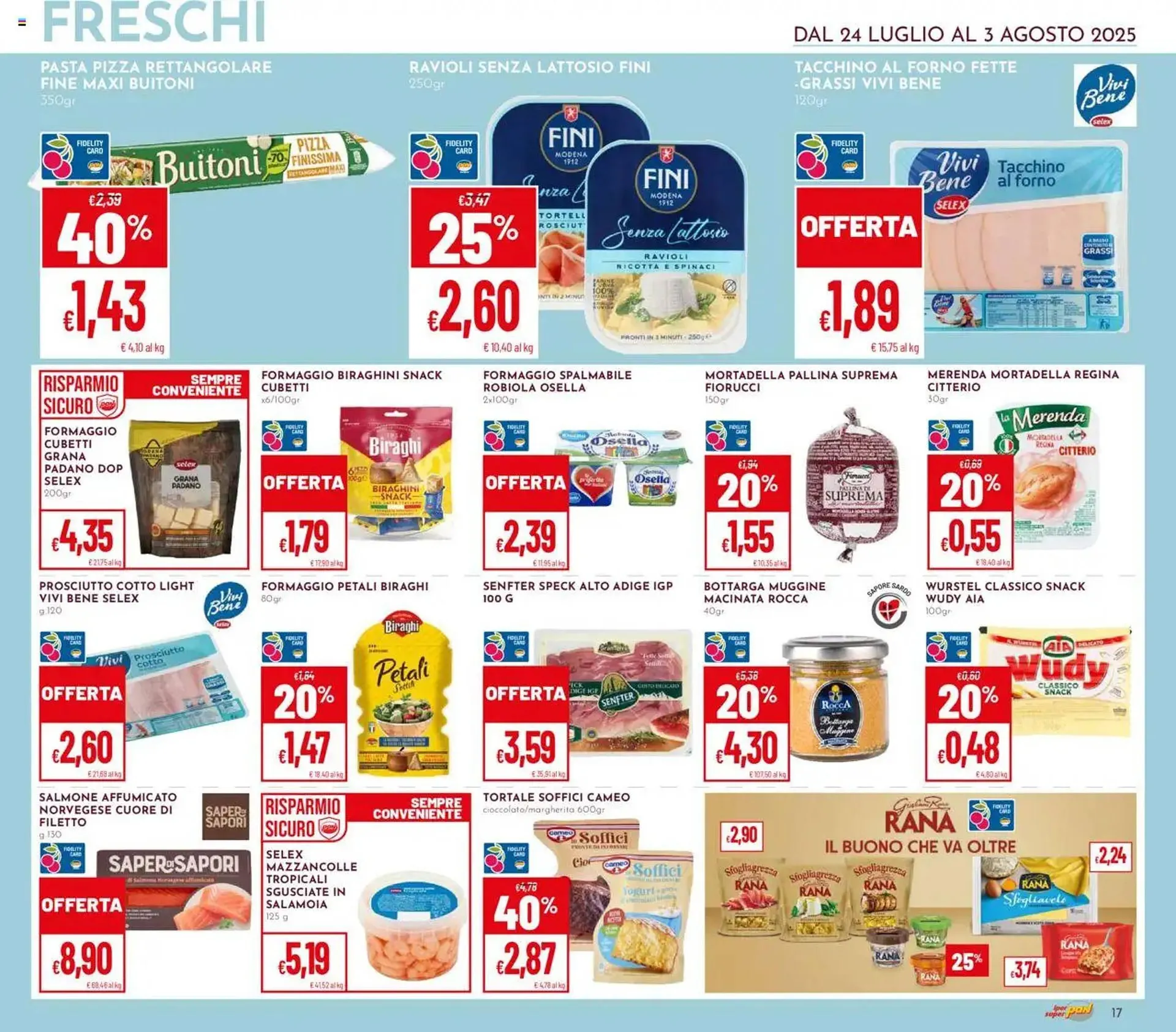 Volantino Pan da 24 luglio a 3 agosto di 2025 - Pagina del volantino 17