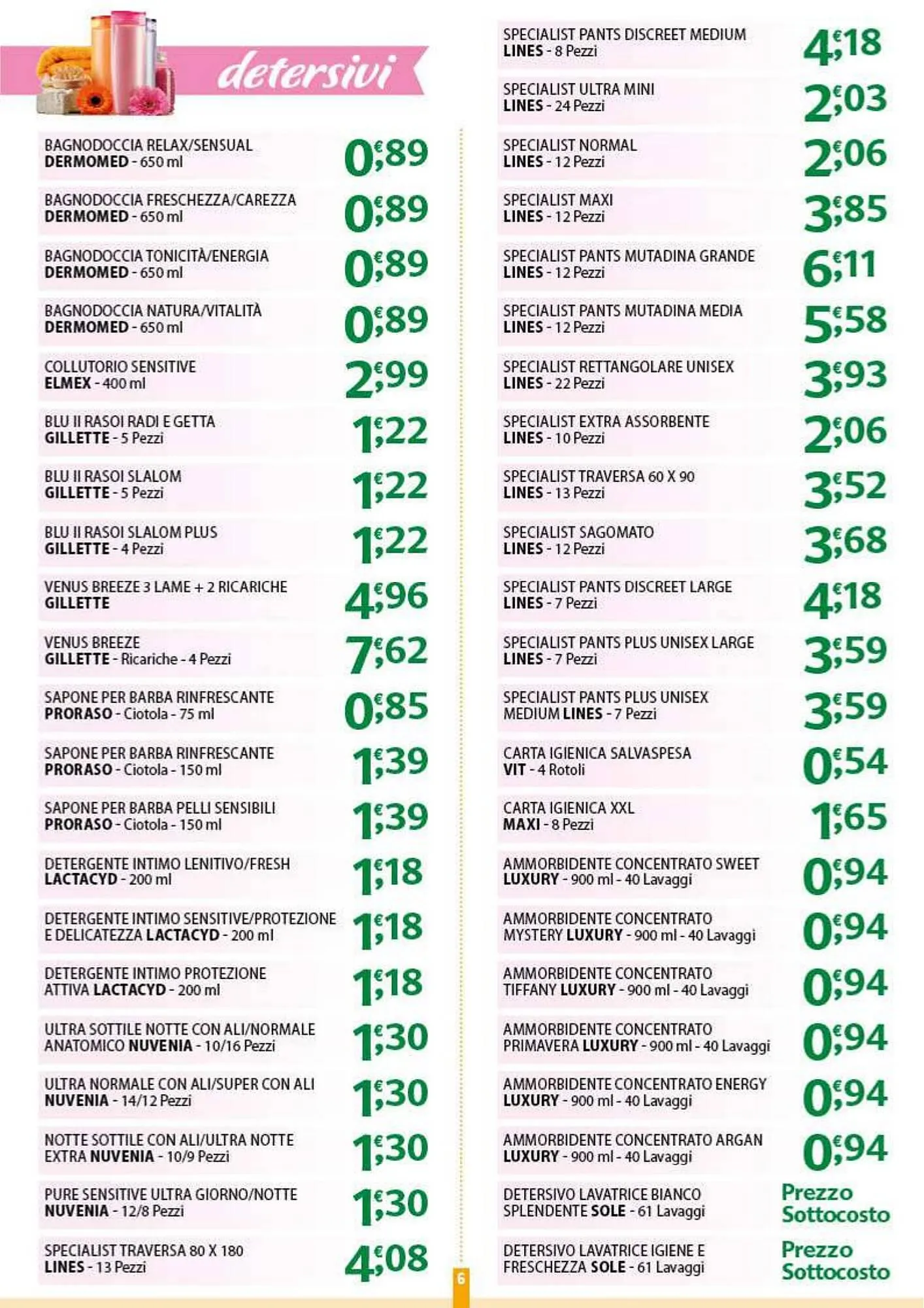 Volantino Gambardella Cash da 24 marzo a 29 marzo di 2025 - Pagina del volantino 6