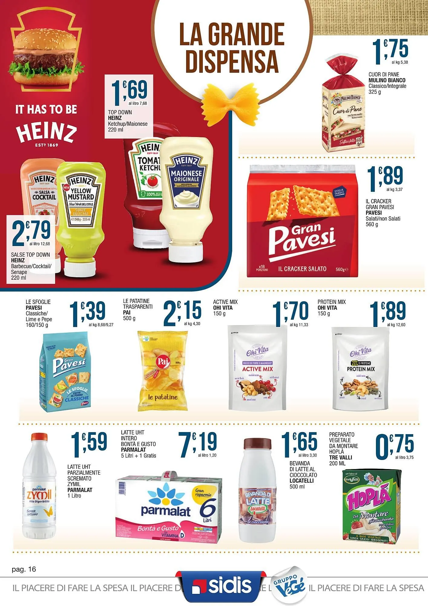 Volantino Maxi Sidis da 8 marzo a 22 marzo di 2025 - Pagina del volantino 16
