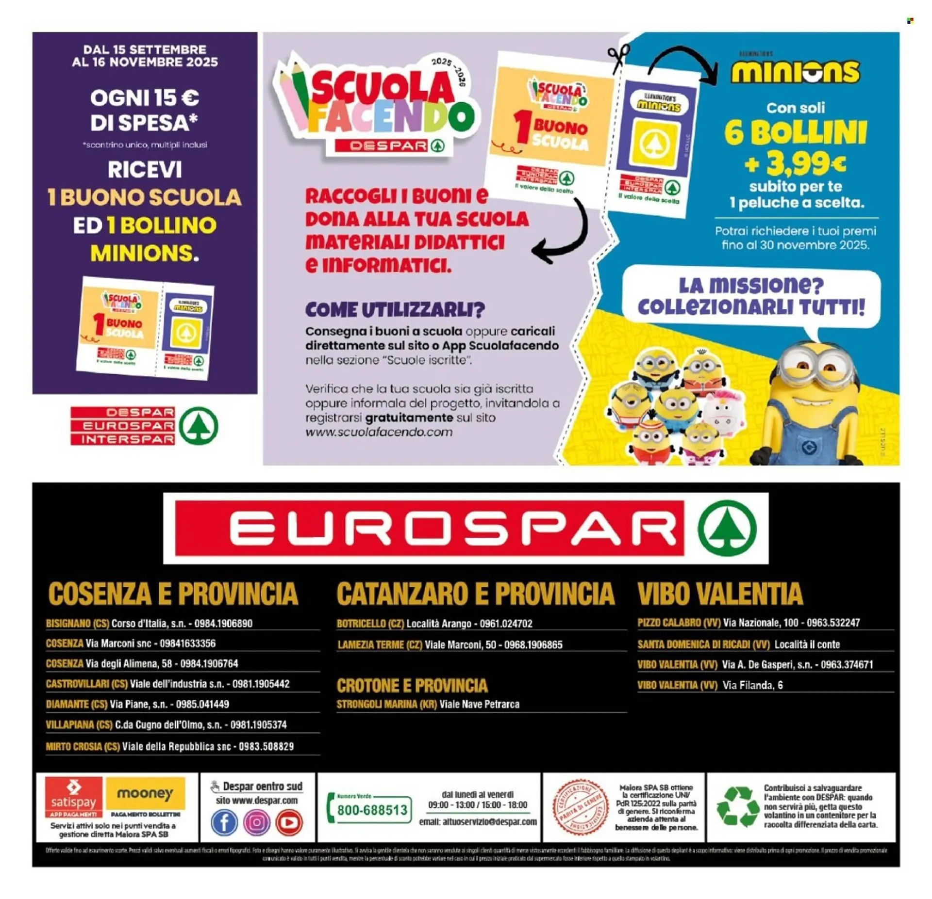 Volantino Eurospar da 23 ottobre a 30 ottobre di 2025 - Pagina del volantino 30
