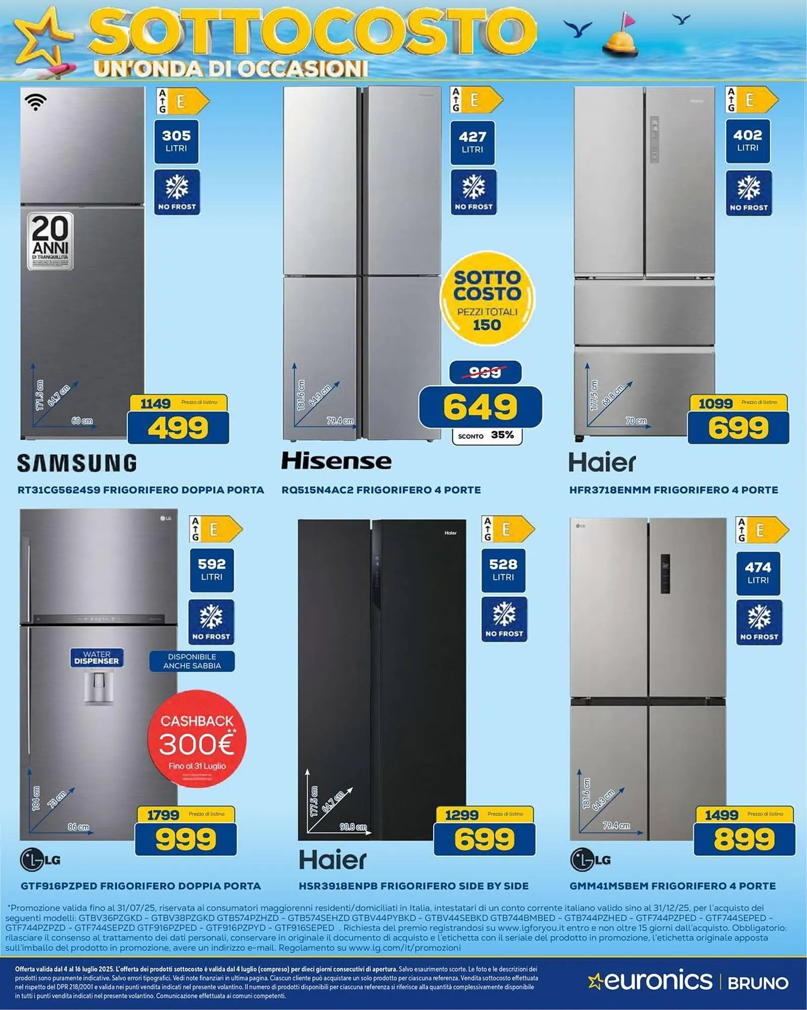 Volantino Euronics da 4 luglio a 16 luglio di 2025 - Pagina del volantino 8