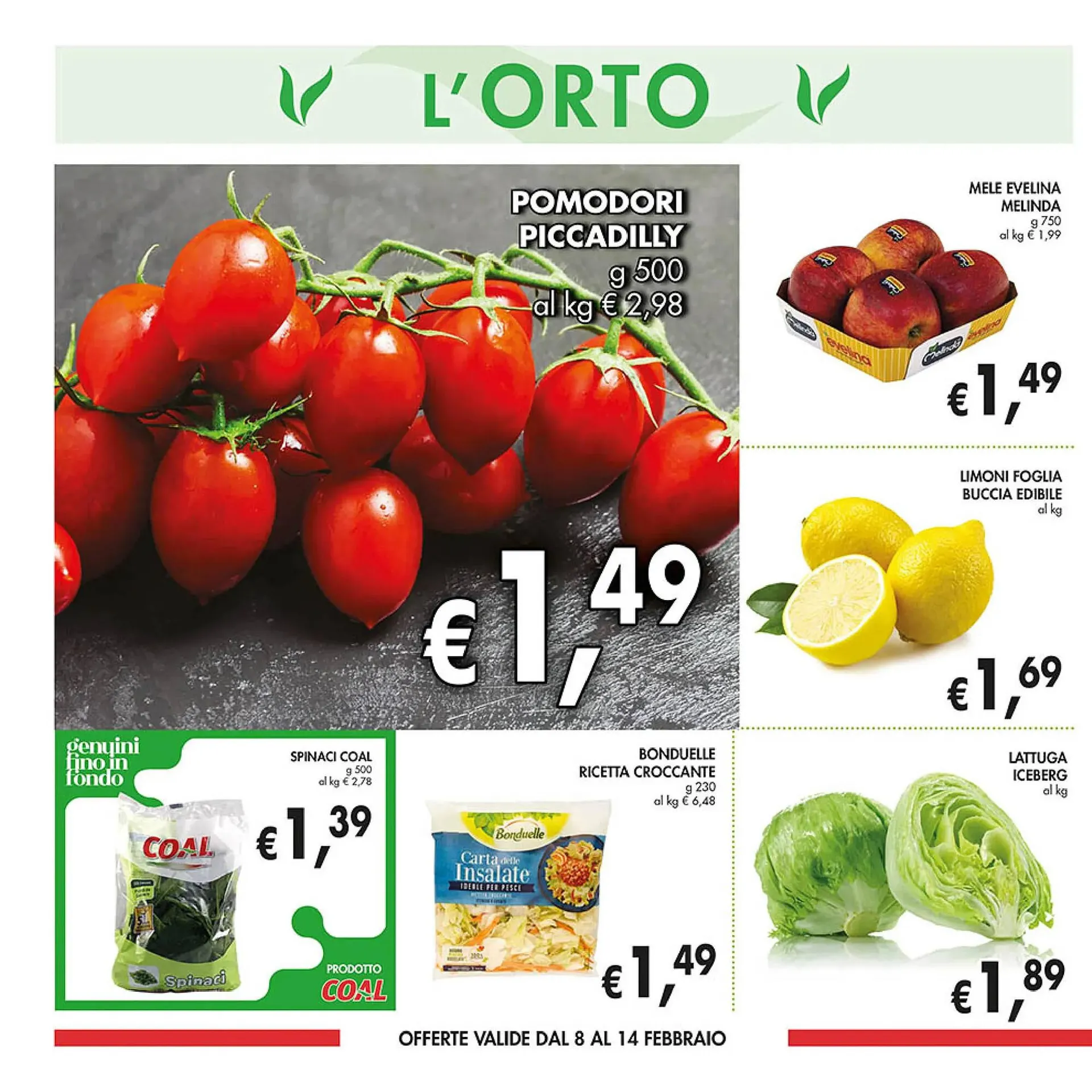 Volantino Coal il market da 8 febbraio a 21 febbraio di 2024 - Pagina del volantino 2