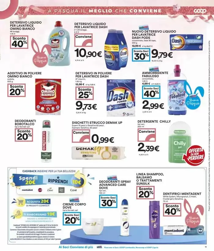 40 prodotti al 40% di sconto da 10 aprile a 21 aprile di 2025 - Pagina del volantino 19
