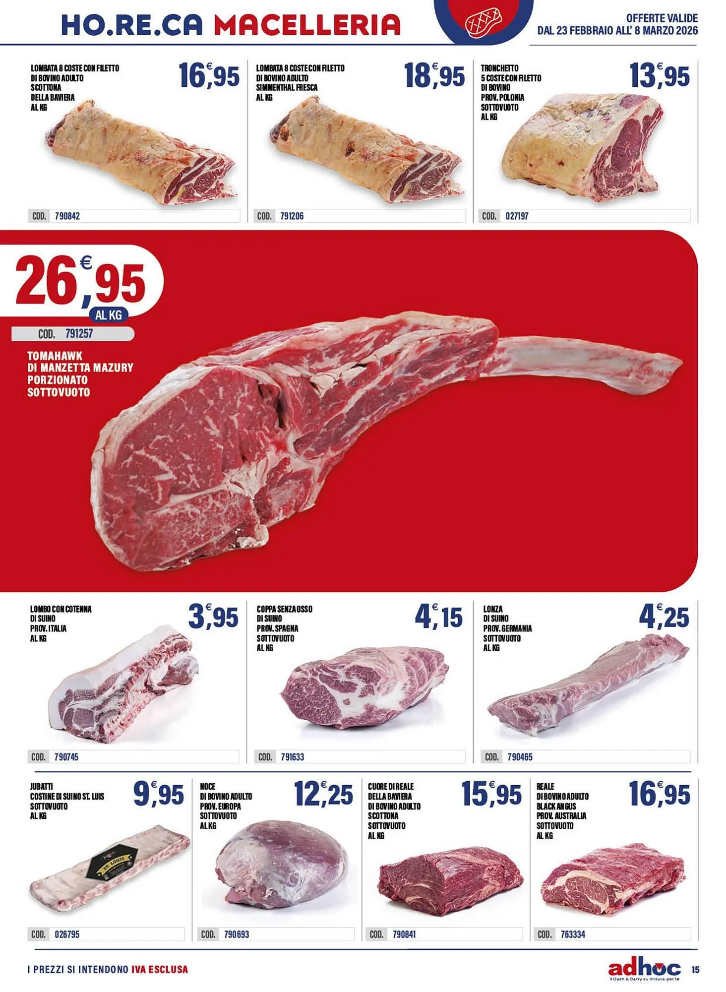 Volantino Adhoc da 23 febbraio a 8 marzo di 2026 - Pagina del volantino 15