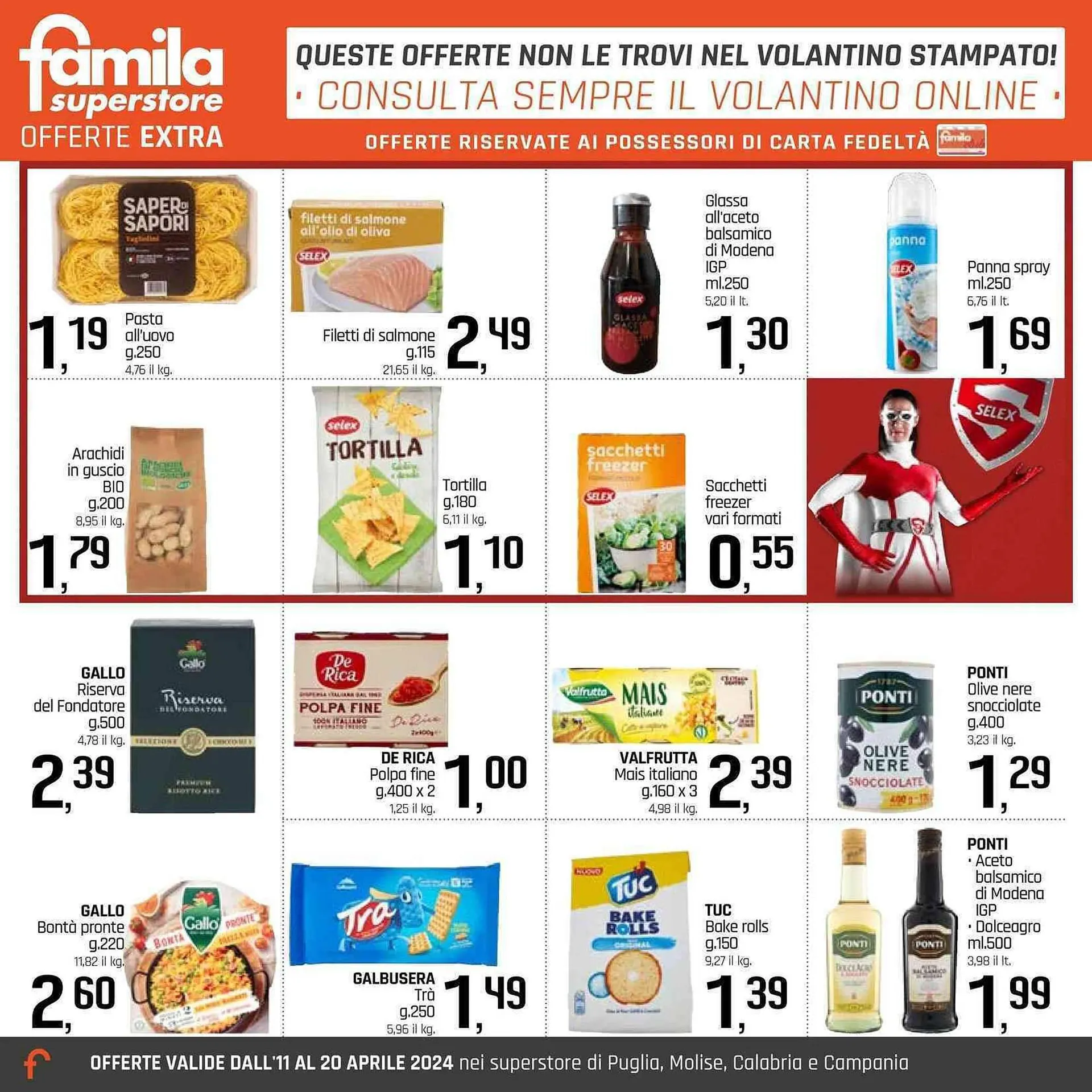 Volantino Famila Superstore da 11 aprile a 20 aprile di 2024 - Pagina del volantino 19