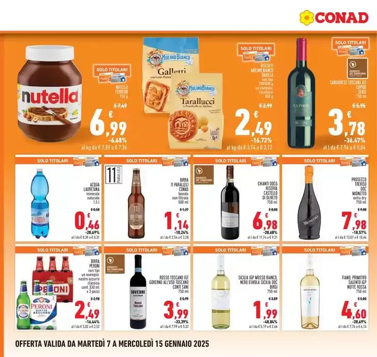 Speciale Conad da 7 gennaio a 15 gennaio di 2025 - Pagina del volantino 20