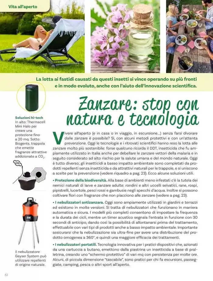 Idee per la vita all' aperto da 18 aprile a 18 maggio di 2025 - Pagina del volantino 62